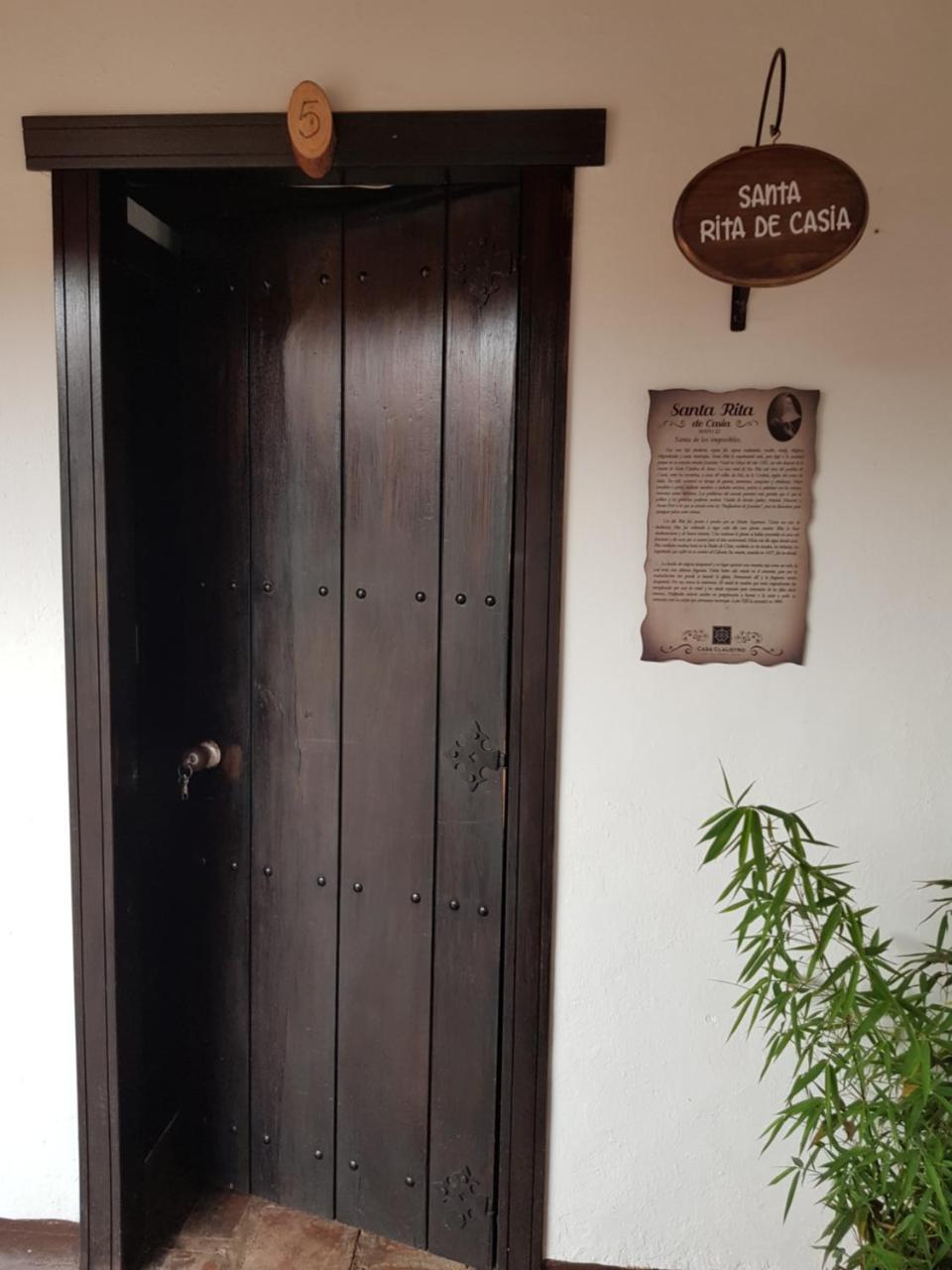 Hotel Casa Claustro De 萨帕托卡 外观 照片